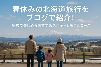 春休みの北海道旅行をブログで紹介！家族で楽しめるおすすめスポットとモデルコース