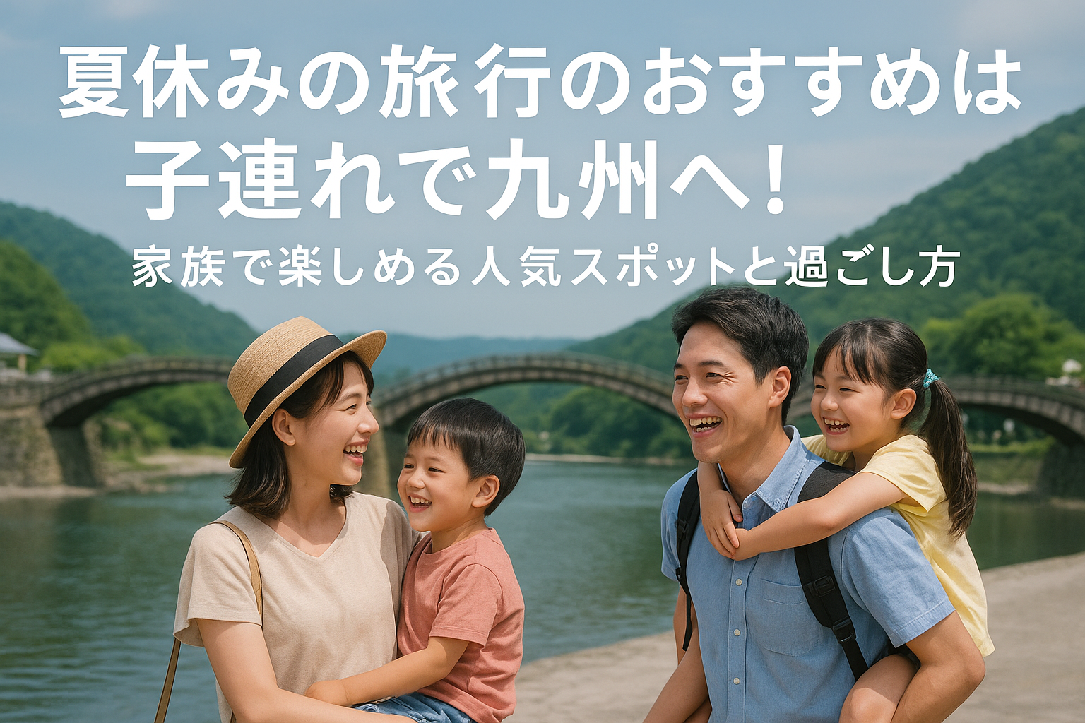 夏休みの旅行のおすすめは子連れで九州へ！家族で楽しめる人気スポットと過ごし方