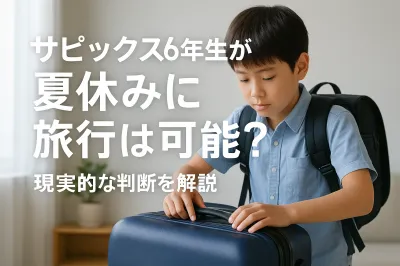 サピックス6年生が夏休みに旅行は可能？現実的な判断を解説