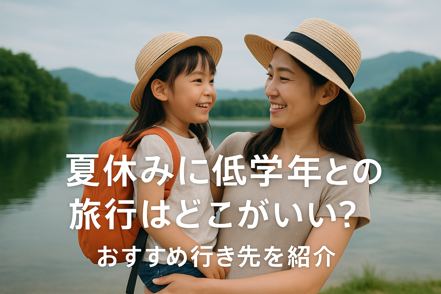 夏休みに低学年との旅行はどこがいい？おすすめ行き先を紹介