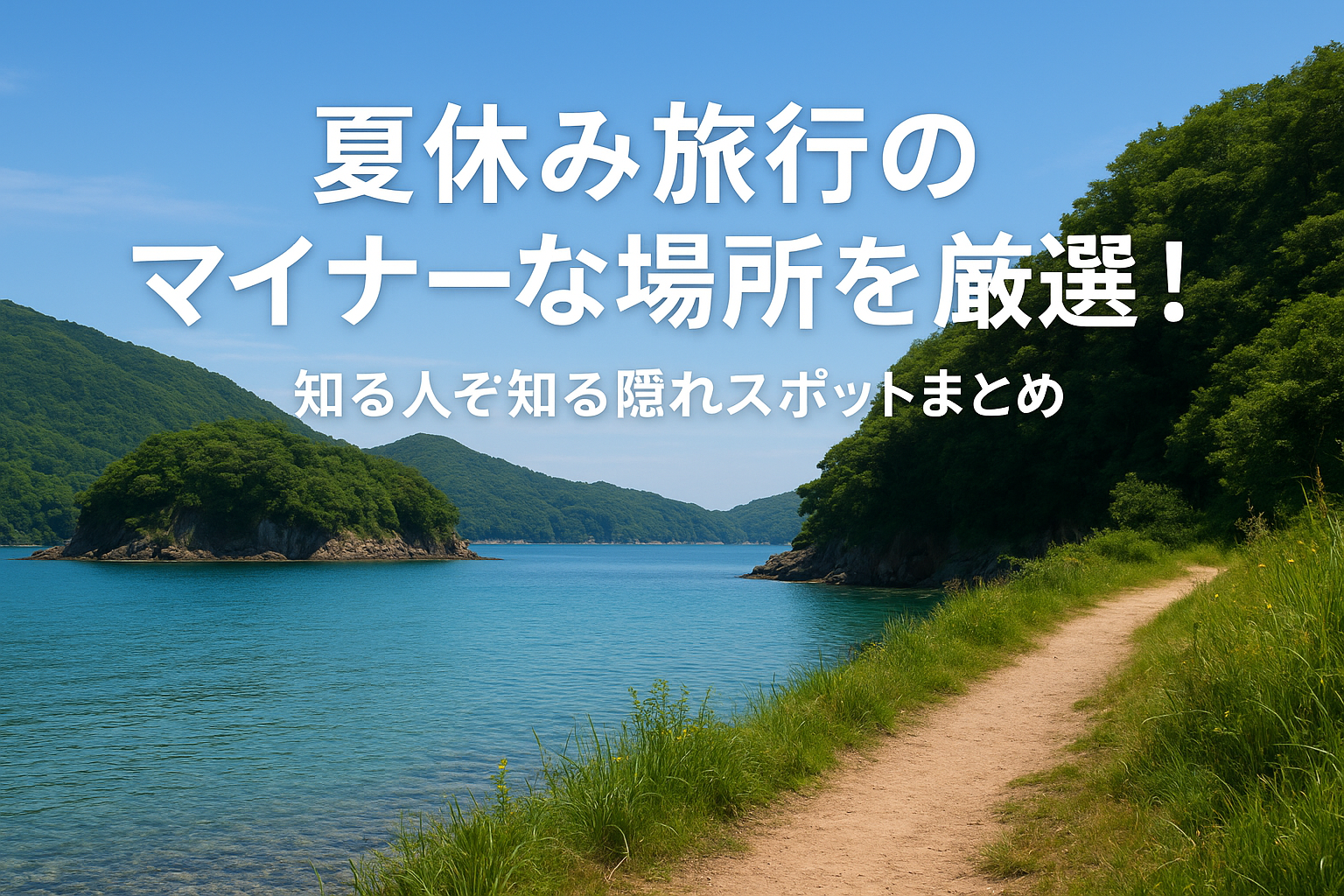 夏休み旅行のマイナーな場所を厳選!知る人ぞ知る隠れスポットまとめ
