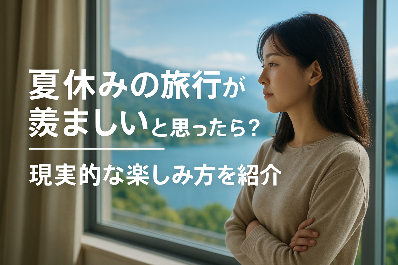 夏休みの旅行が羨ましいと思ったら？現実的な楽しみ方を紹介