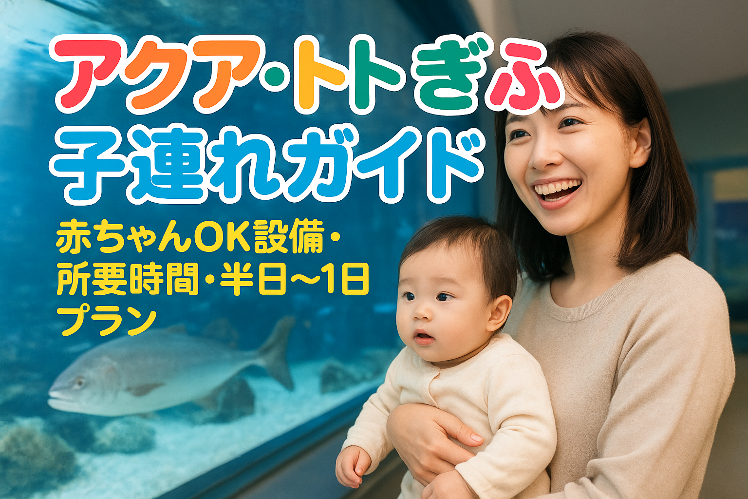 アクア・トトぎふ 子連れガイド｜赤ちゃんOK設備・所要時間・半日〜1日プラン