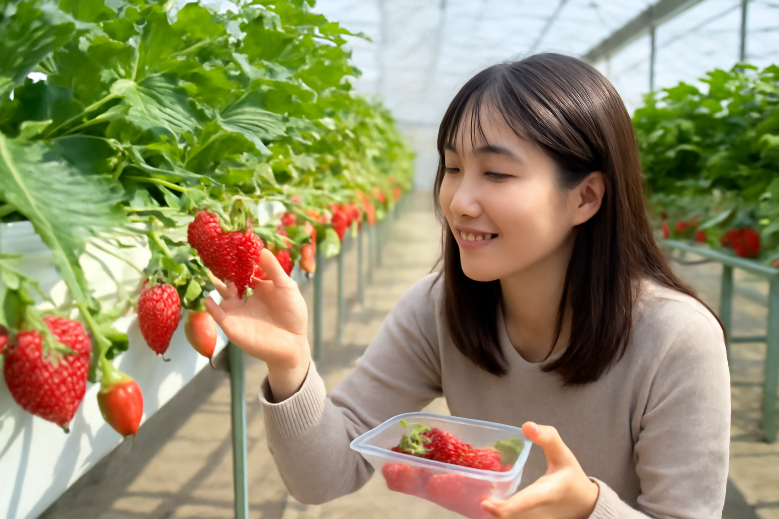 埼玉の駅近いちご狩りは「徒歩10分以内＋高設栽培」が狙い目！