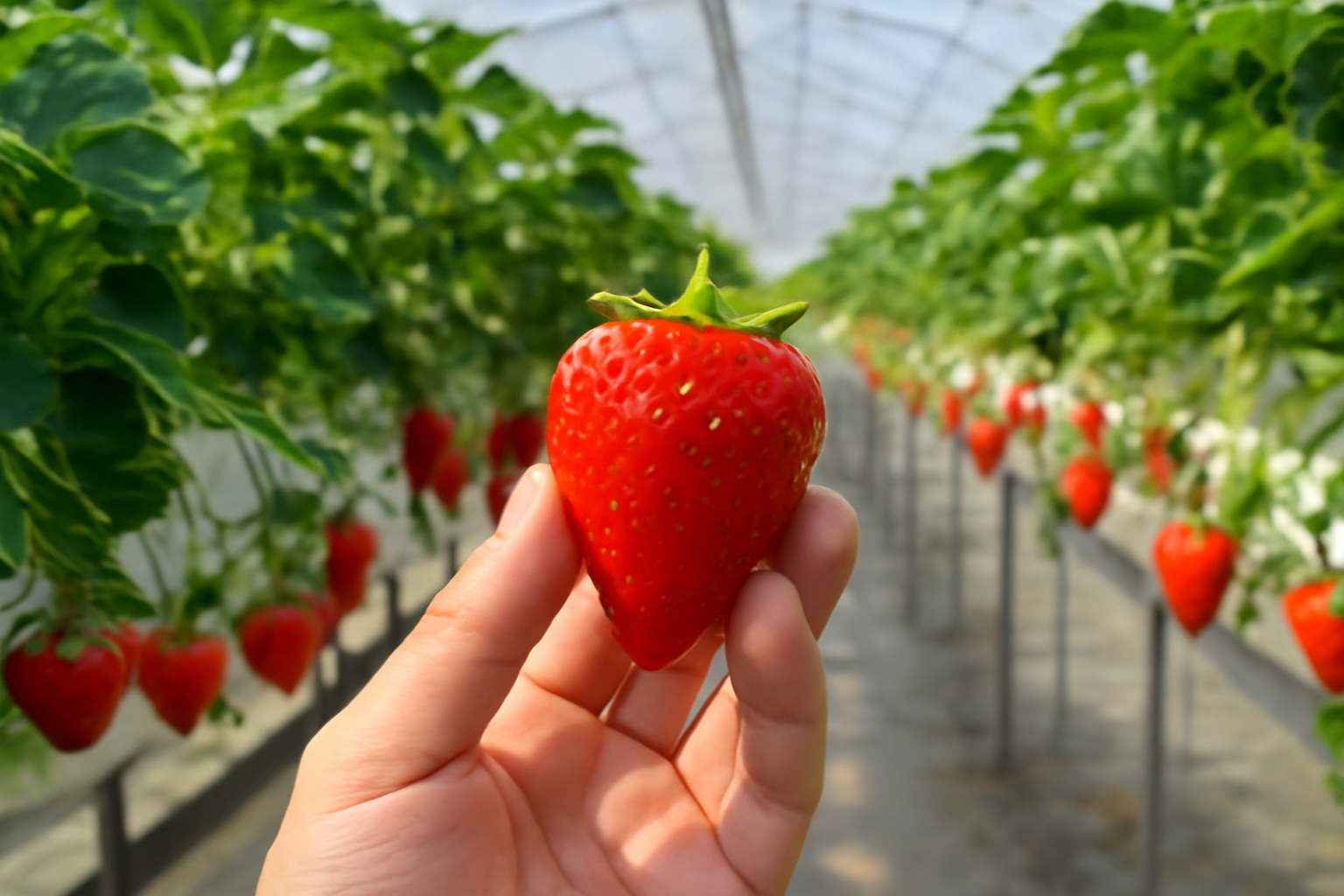 兵庫県で「大人2,000円」いちご狩りは後期（5月以降）が狙い目！