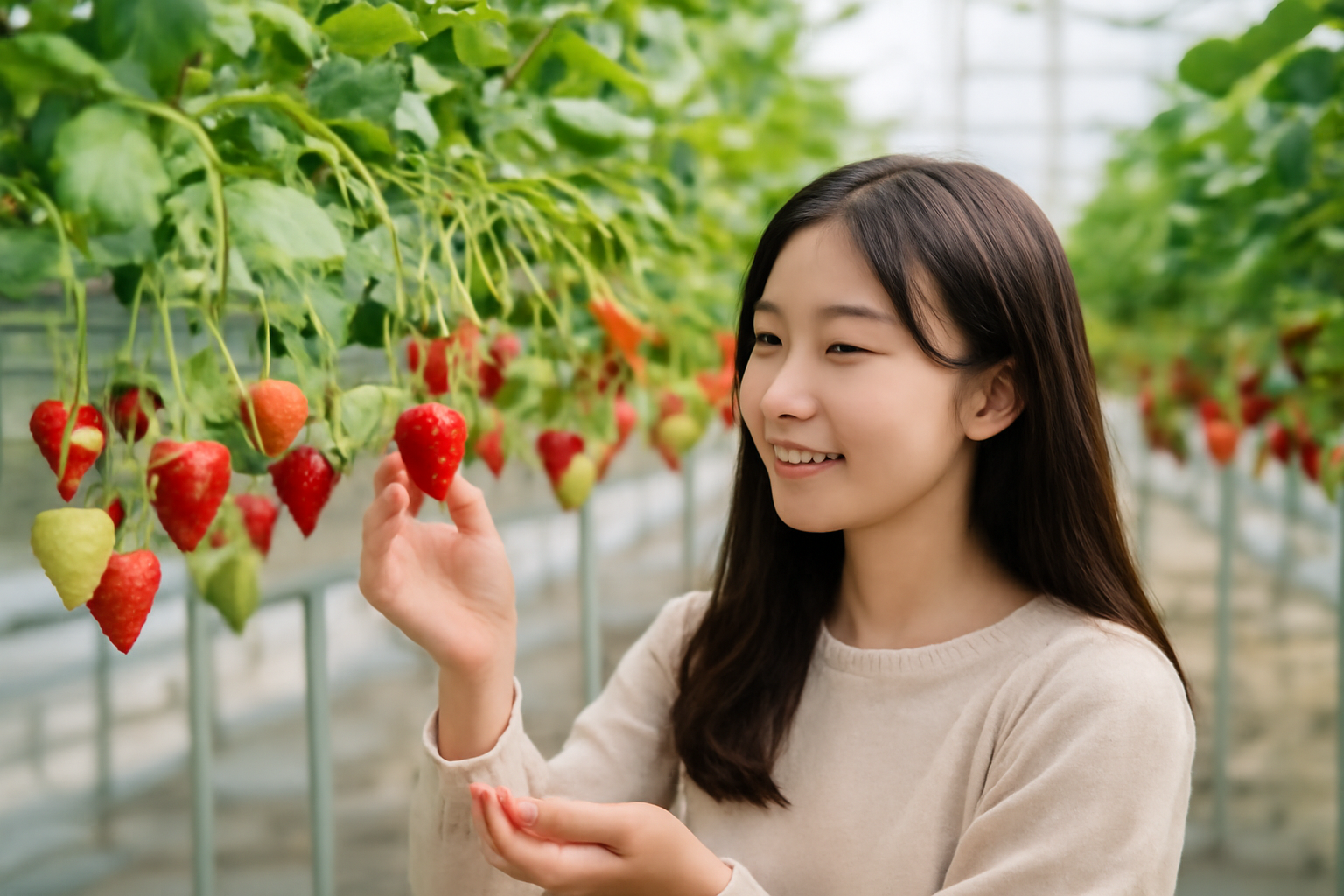 88マーチのいちご狩りは「満足しやすい」農園です！