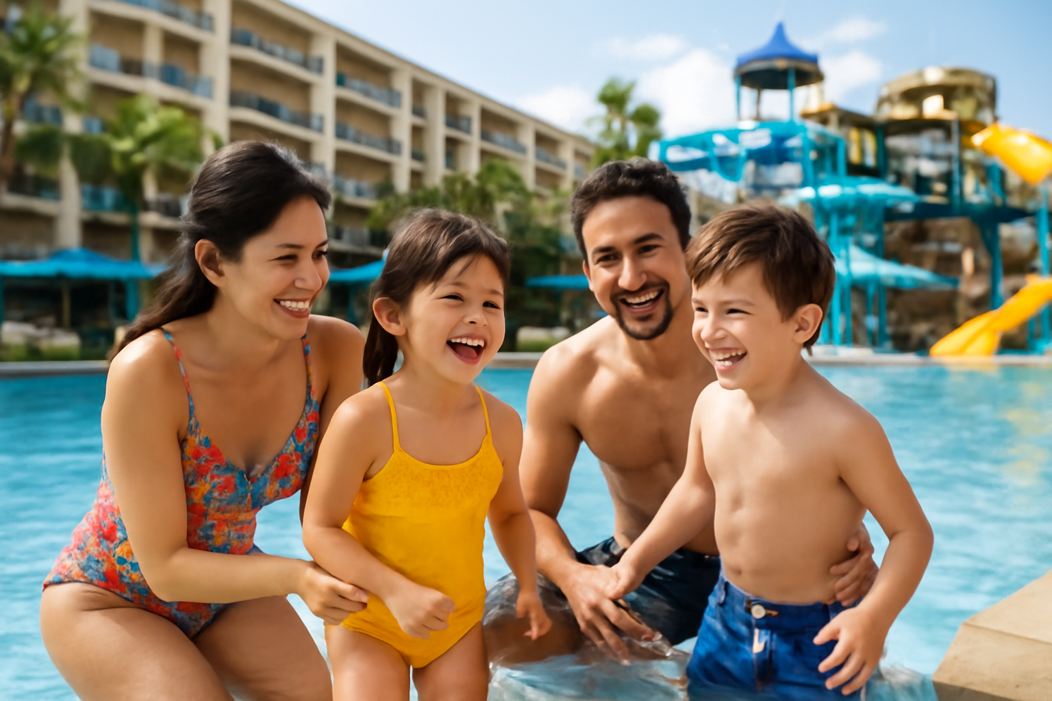 子連れの夏休みは「プール付きホテル」か「大型ウォーターパーク」が満足度高めです！