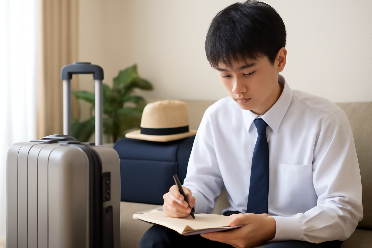 旅行は「条件つきでアリ」！ただし勉強が最優先です