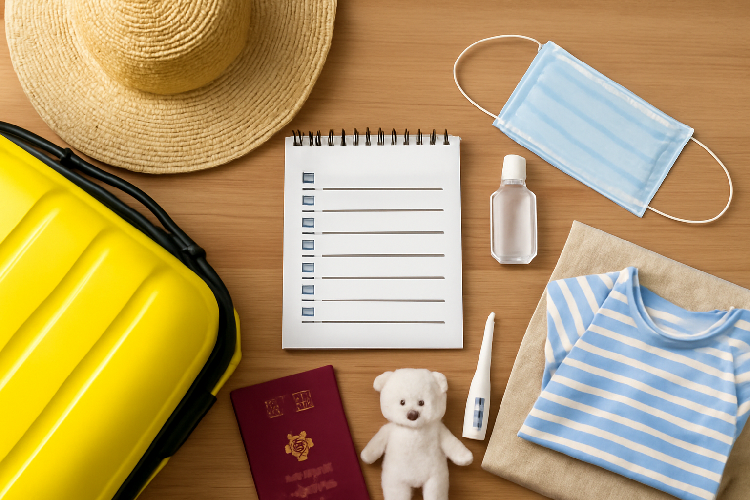 まずはこれ！夏の子連れ旅行は「書類・衛生・暑さ対策」で9割決まります
