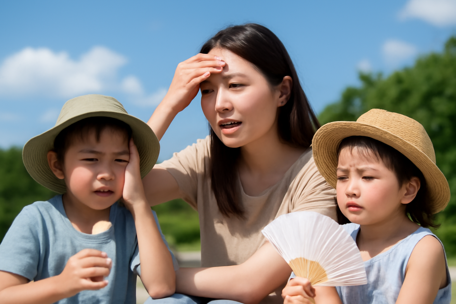 子どもは大人より暑さに弱いんです（ここがいちばん大事！）