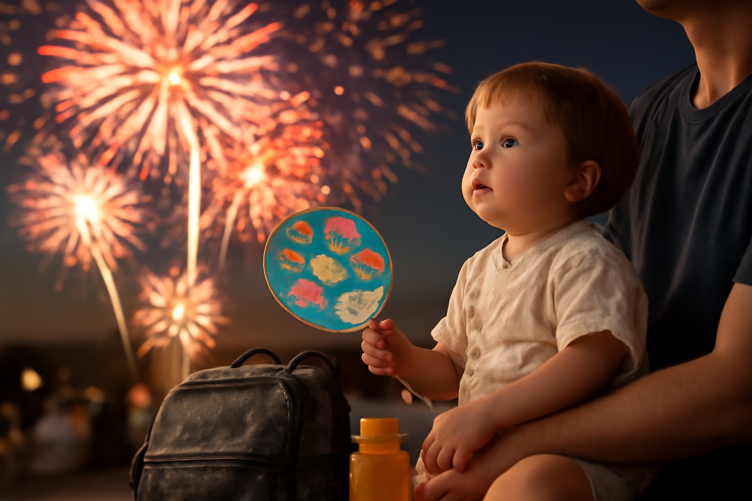 2歳児との花火大会は「安全＋快適＋ぐずり対策」の3点セットがカギです！