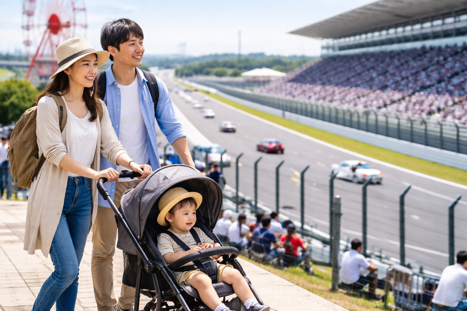 鈴鹿サーキットはベビーカー持ち込み可?